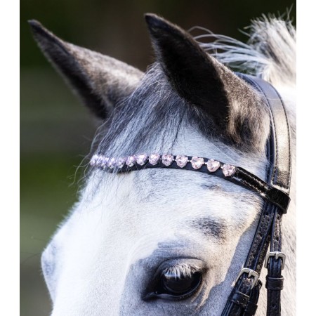 Cabezada de montar "HAPPY HEARTS" para Poni de WALDHAUSEN