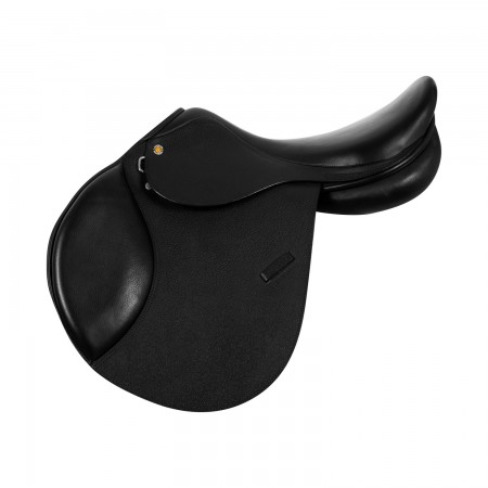 Silla de salto "CUERO MARTILLADO" de EQUESTRO