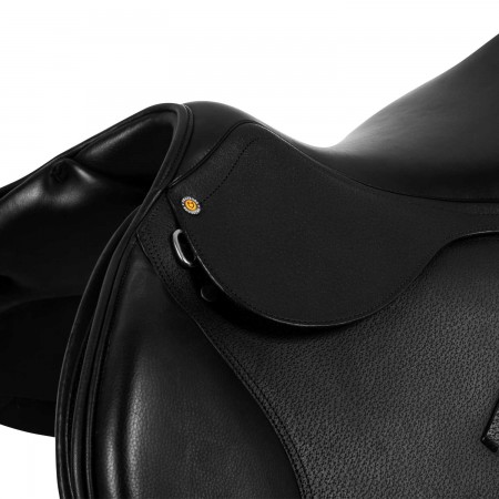 Silla de salto "CUERO MARTILLADO" de EQUESTRO