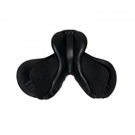 Silla de salto "DOBLE DE CUERO" de EQUESTRO