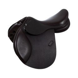 Silla de salto "CUERO FRANCÉS MARTILLADO" de EQUESTRO