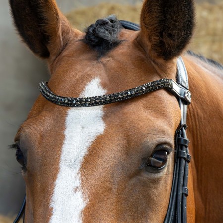 Cabezada de montar "ANATOMIC BLACK CRYSTAL" de HARRY'S HORSE