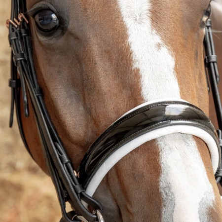 Cabezada de Doble Rienda "S&T SOFT ROSEGOLD" de HARRY'S HORSE