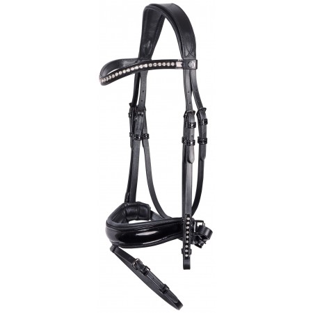 Cabezada de montar "DIAMOND LACQUE" de HARRY'S HORSE