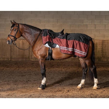 OT Manta riñonera "WI25" 0gr de HARRY'S HORSE Burdeos Talla S