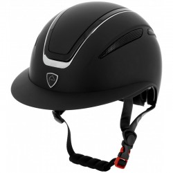 Casco de equitación "AGRIS VISERA ANCHA BLACK" de EQUITHÈME
