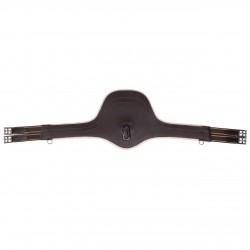 OT Cincha barriguera con borreguito desmontable de QHP Negro Talla 125