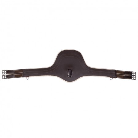 OT Cincha barriguera con borreguito desmontable de QHP Negro Talla 125