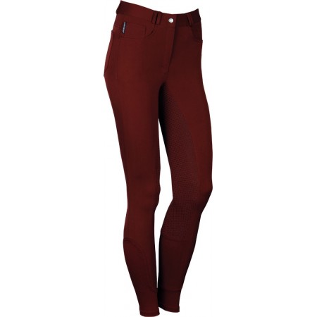 OT Pantalón de equitación "REDWOOD" de HARRY'S HORSE Burdeos Talla 15/16 años