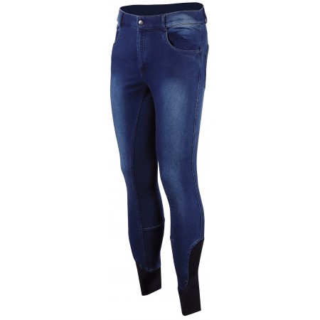 Pantalón de montar de hombre "Liciano Denim" Full Grip de HARRY'S HORSE