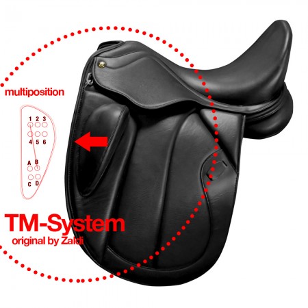 Silla de doma "CASTEL CON TACO MUSLERA" de ZALDI