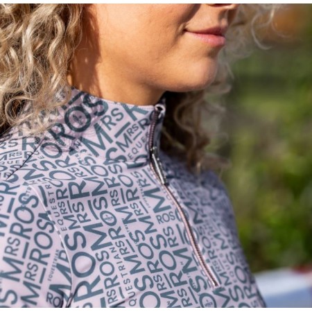 Polo de entrenamiento "BLUSH NOIR" de MRS ROS