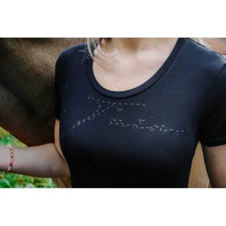 Camiseta "JE T'AIME EK-Tessie" de EQUITHÈME