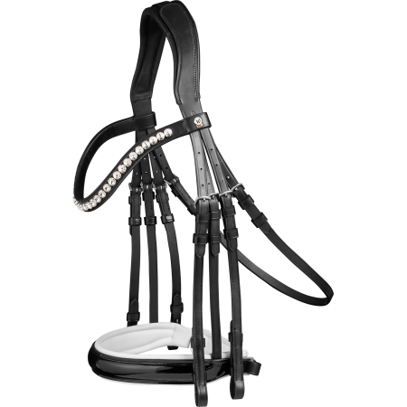 Cabezada de montar de Doble Rienda "X-LINE EVERMORE" de WALDHAUSEN