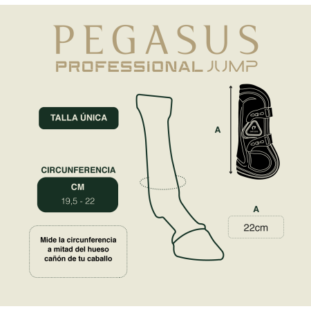 Protectores de tendón "PEGASUS BORREGUILLO" de GATUSOS