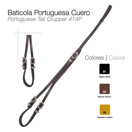 Baticola portuguesa cuero Zaldi