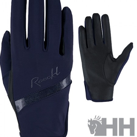 OT Guantes "LORRAINE" de ROECKL Azul Marino Talla 6,5