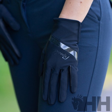 OT Guantes "LORRAINE" de ROECKL Azul Marino Talla 6,5