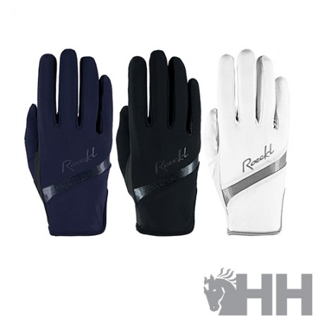 OT Guantes "LORRAINE" de ROECKL Azul Marino Talla 6,5