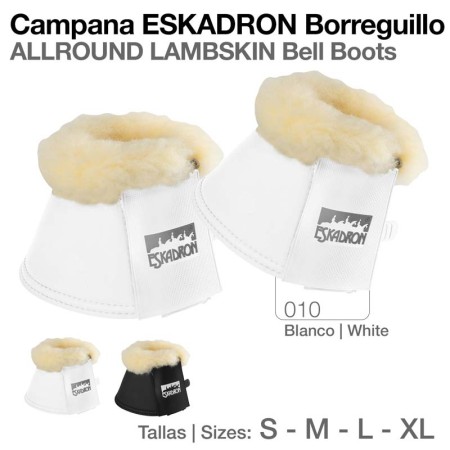 Campanas Eskadron caballo neopreno y borreguillo natural