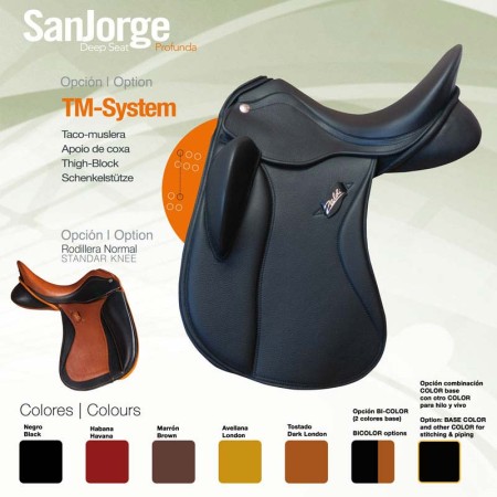 Silla de Doma "SAN JORGE CON TM" de ZALDI