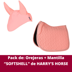 Conjunto de Mantilla y Orejeras  Softshell de Harry's Horse