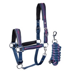 Cabezada de Cuadra y Ramal "EQUESTRIAN SOCIETY" de HARRY'S HORSE