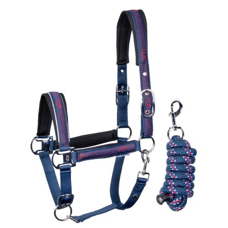Cabezada de Cuadra y Ramal "EQUESTRIAN SOCIETY" de HARRY'S HORSE