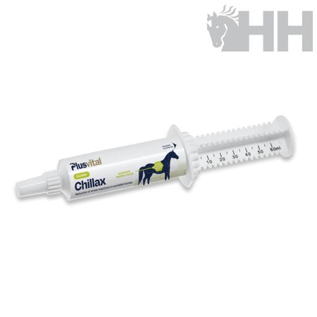 Relajante (jeringa 60mL) "PLUSVITAL CHILLAX" de HISPANO HÍPICA