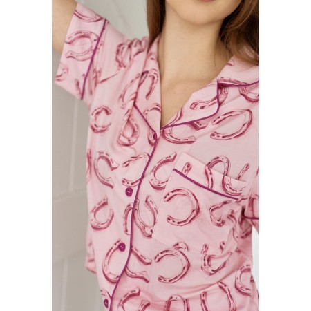 Pijama con Estampado Ecuestre "ROSALIE" de JD ATTACK