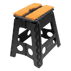 Taburete Plegable con Esterilla de Coco de WALDHAUSEN