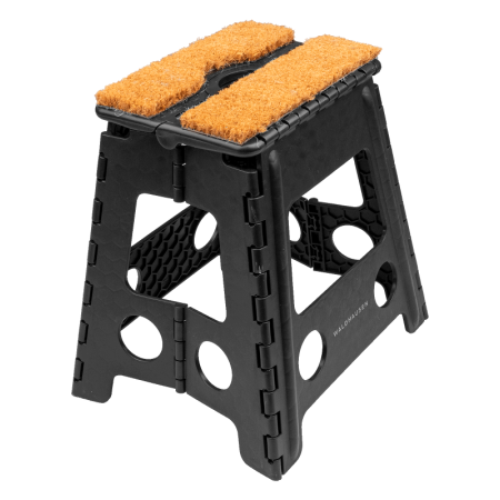 Taburete Plegable con Esterilla de Coco de WALDHAUSEN