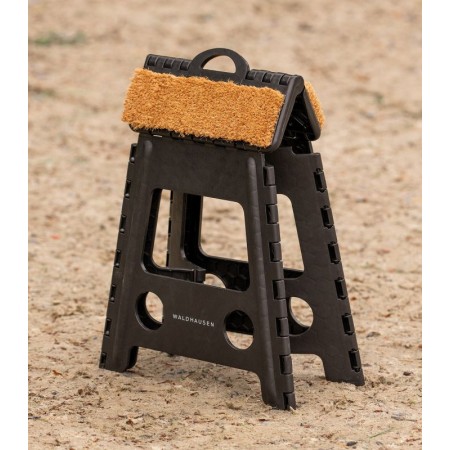 Taburete Plegable con Esterilla de Coco de WALDHAUSEN