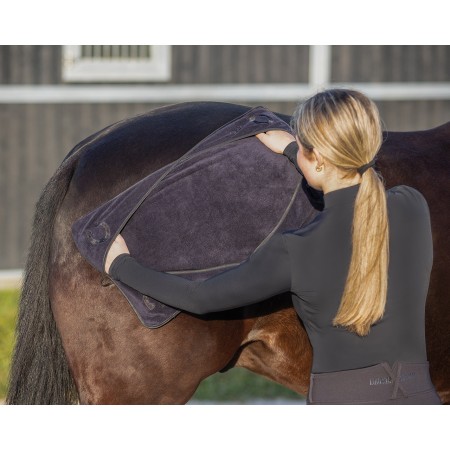 Toalla para Caballo "HANDS-IN" de 65x35cm de QHP