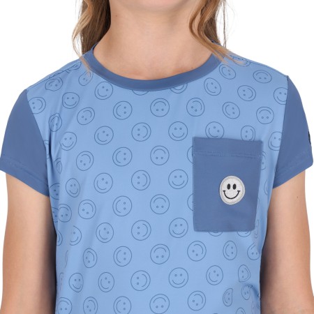 Camiseta de Equitación Junior "ROSALYNN" de QHP