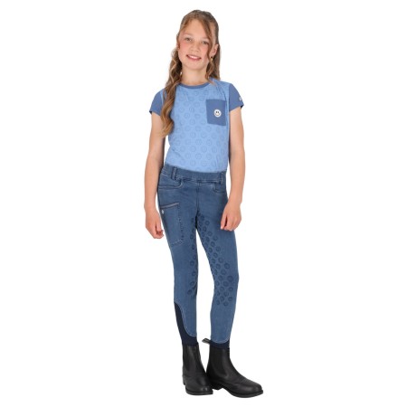 Camiseta de Equitación Junior "ROSALYNN" de QHP