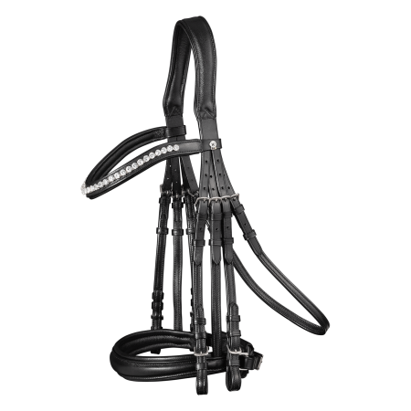 OT Cabezada de Doble Rienda Supersoft X-Line de Waldhausen Talla Full