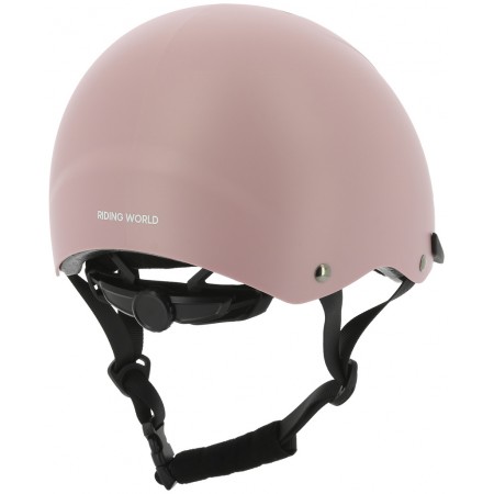 OT Casco de equitación "WINDY" de RIDING WORLD Rosa talla 55-59