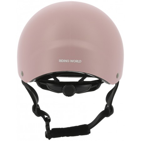 OT Casco de equitación "WINDY" de RIDING WORLD Rosa talla 55-59