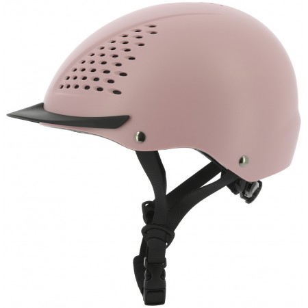 OT Casco de equitación "WINDY" de RIDING WORLD Rosa talla 55-59