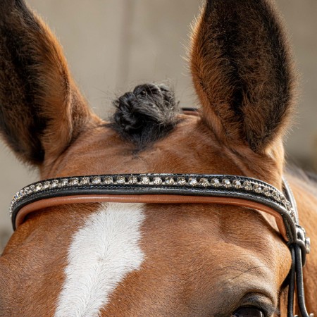 Cabezada Harry’s Horse Black Cognac de Cuero