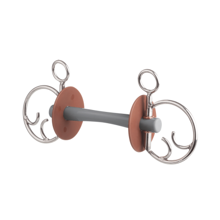 Bocado Combinado "KIMBLEWICK" con Cañón Confort de BERIS