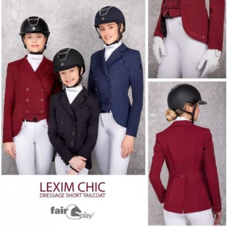 OT Semi-Frac de Concurso Lexim Chic de Fair Play Negro Talla 152