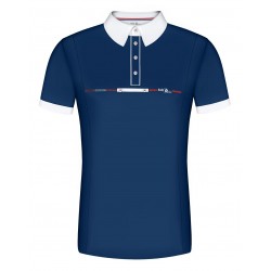 OT Camiseta de Competición para Hombre "DAVID" de FairPlay Azul Marino Talla XS