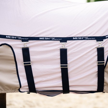 OT Manta anti-moscas con Cuello y cubre-orejas "MESH PRO SUPERIOR" de HARRY'S HORSE Talla 165 cm