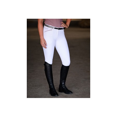 Breeches de concurso "MAUVE BLUSH" Full Grip de HARRY'S HORSE