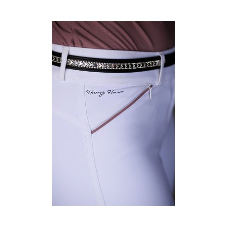 Breeches de concurso "MAUVE BLUSH" Full Grip de HARRY'S HORSE
