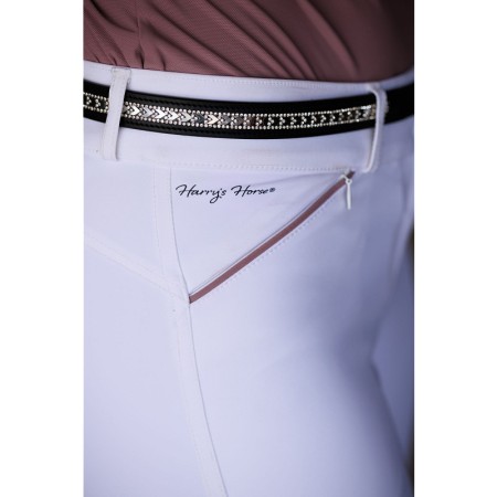 Breeches de concurso "MAUVE BLUSH" Full Grip de HARRY'S HORSE