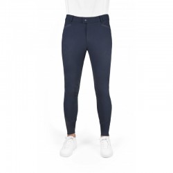 OT Breeches con Grip "EK-SAMUEL" para Hombre de EQUITHÈME Azul Marino Talla 42 2