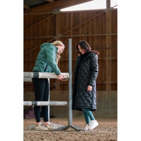 Chaqueta Larga de Equitación Acolchada "EK DORIS" de EQUITHÈME